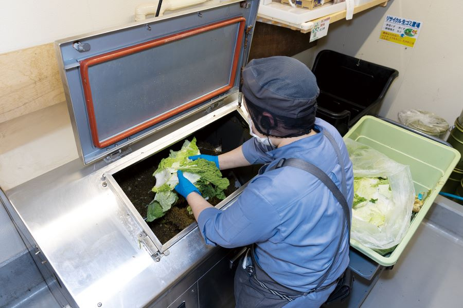 業務用コンポスト（業務用生ごみ処理機）イメージ画像