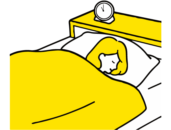 「寝る→アドバイスを受ける→より良い睡眠を取る」だけ、従業員の負担も軽減！