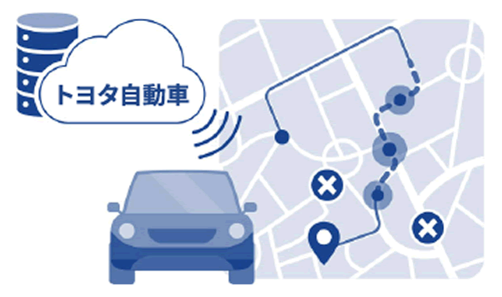 トヨタ自動車の通行実績データで物流・運行ルート上の危機を回避